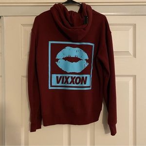 Vixxon by Dixxon zip up hoodie